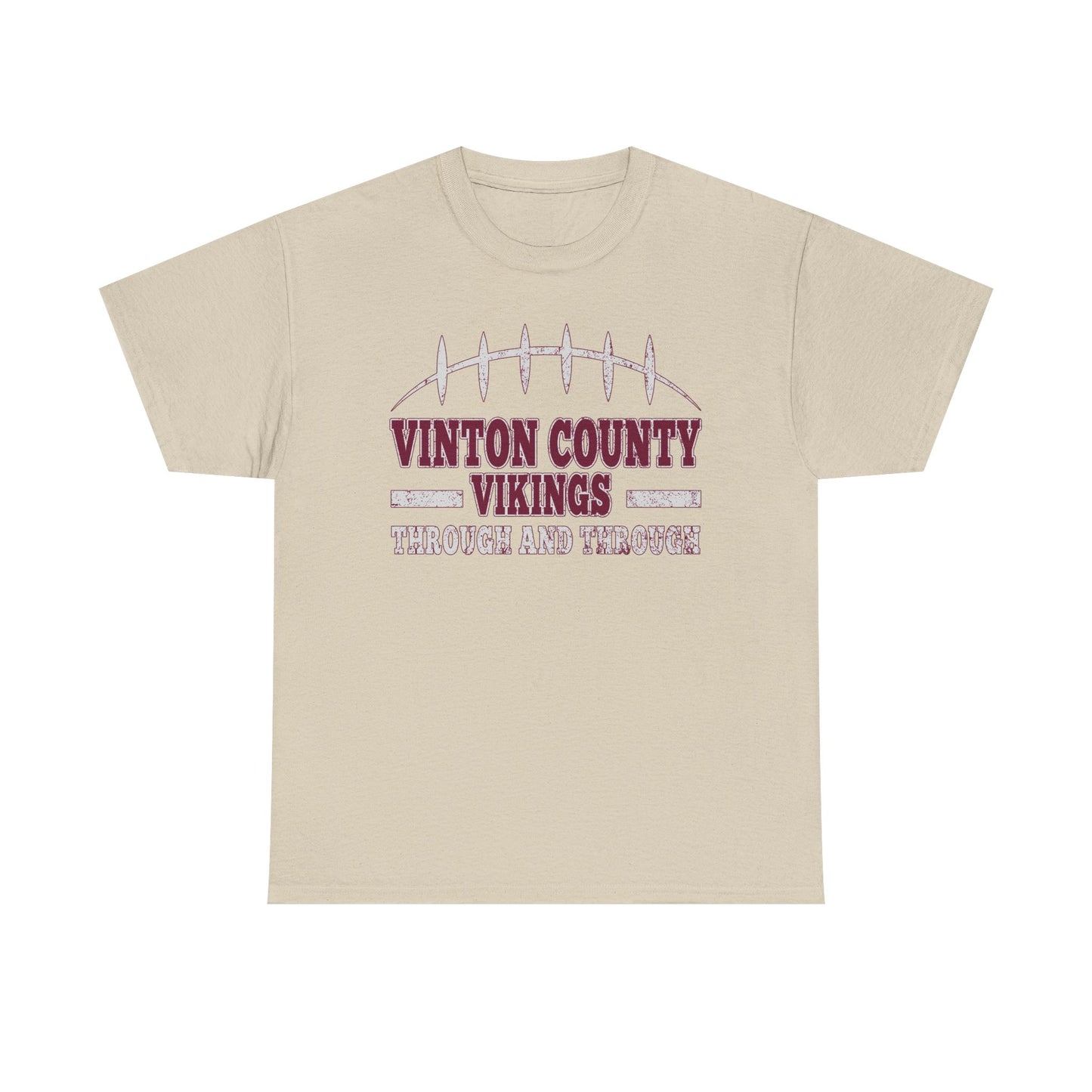 Vinton County Vikings Heavy Cotton Tee