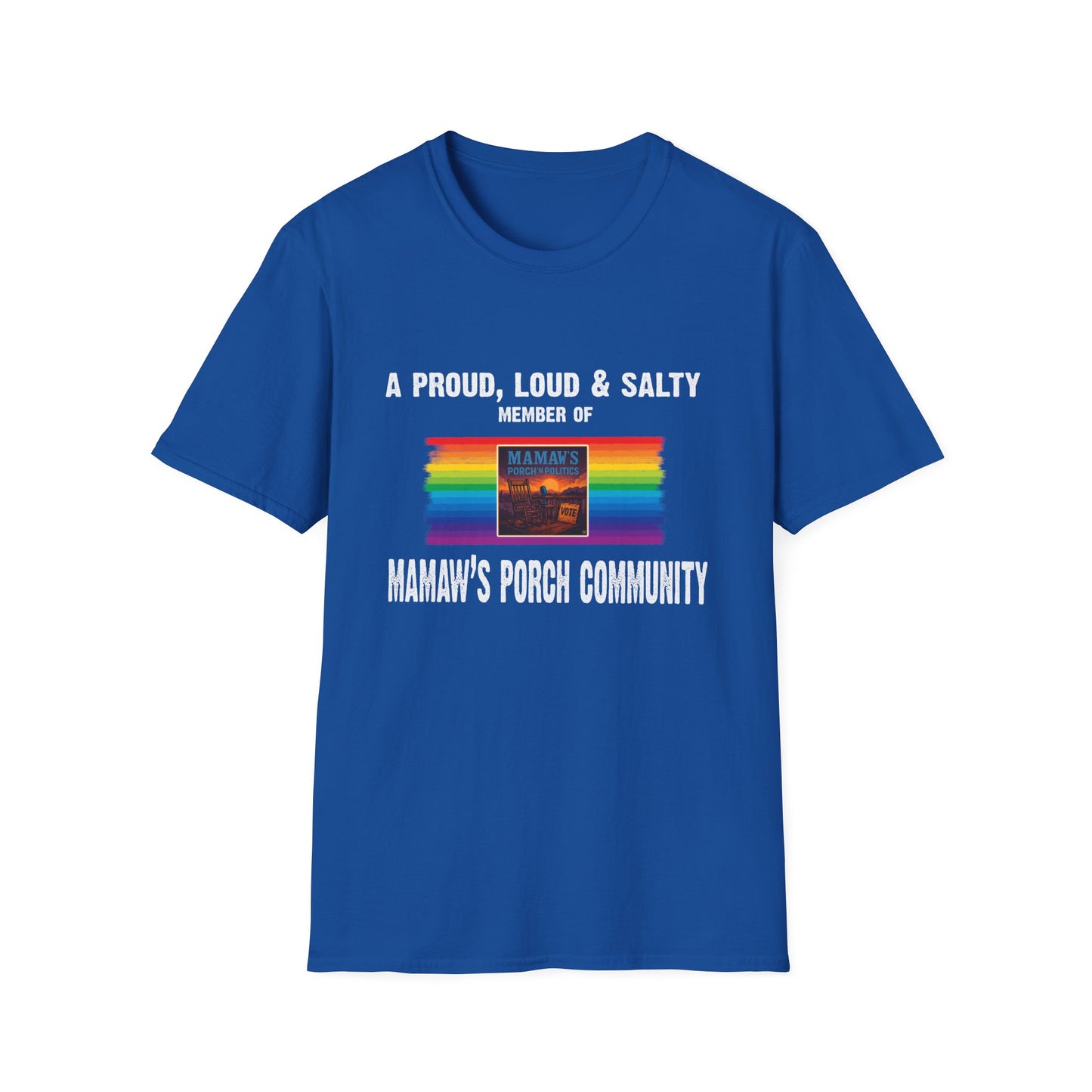 Proud, Loud & Salty short sleeve t-shirt