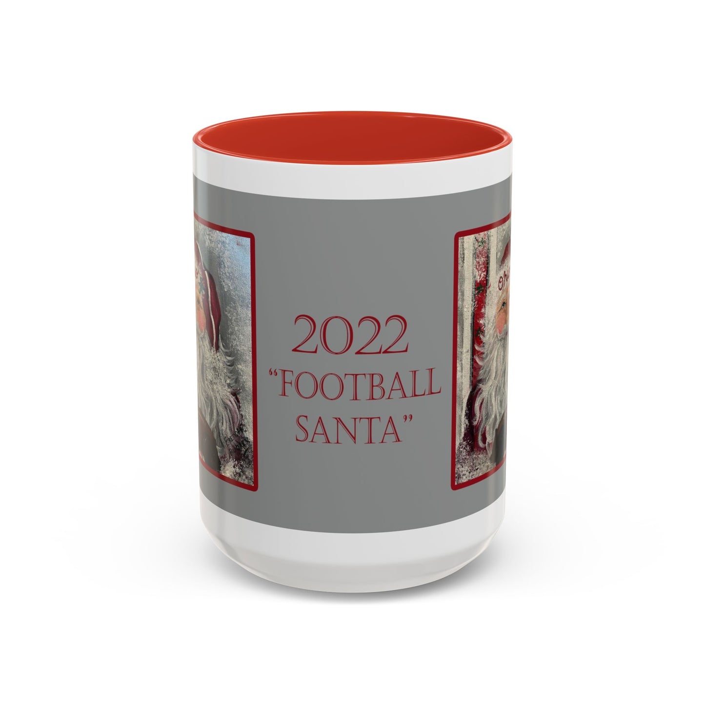2022 FOOTBALL SANTA (Ceramic Mug)