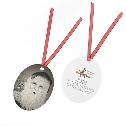 2018 SANTA WITH HIS LITTLE FRIEND