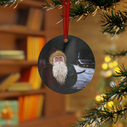 Artsie Aubrey's 2009 Church Santa Ornament
