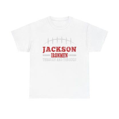 Jackson Ironmen Football Tee - Unisex Cotton T-Shirt