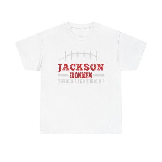Jackson Ironmen Football Tee - Unisex Cotton T-Shirt