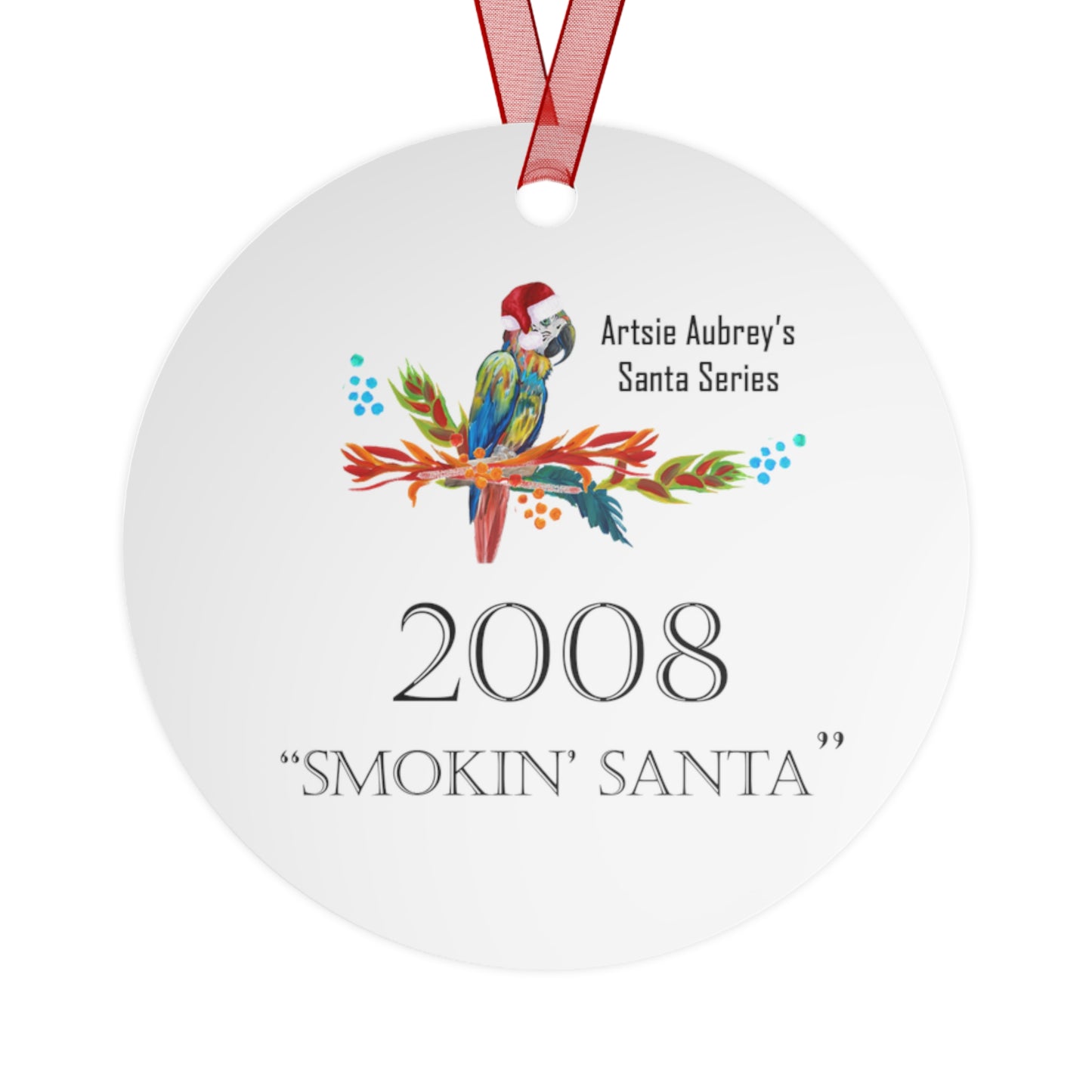 2008 SMOKIN' SANTA (Christmas Ornament)