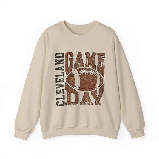 Cleveland Game Day Sweatshirt, Unisex Crewneck