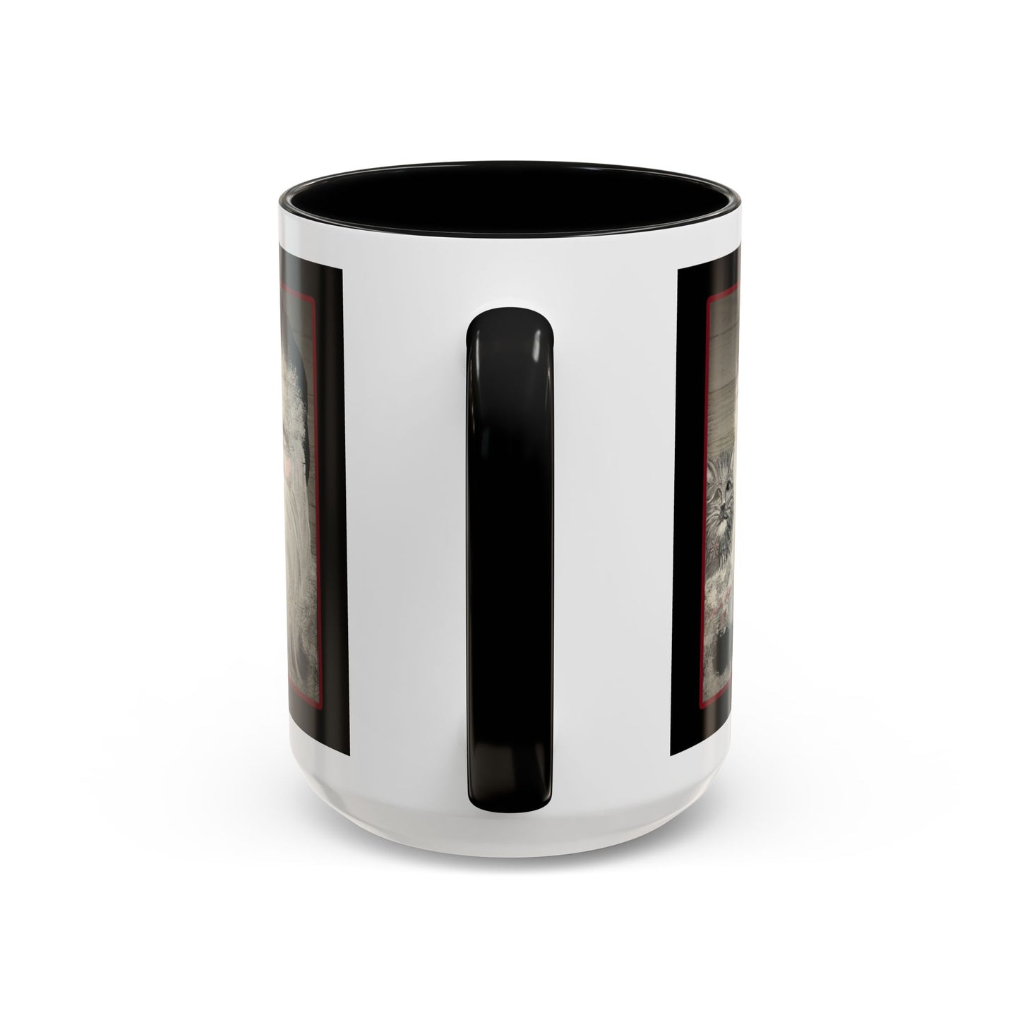 2018 SANTA AND HIS LITTLE FRIEND (Ceramic Mug)