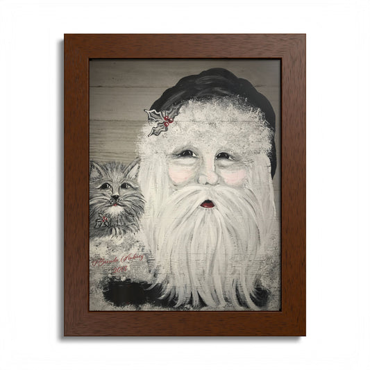 2018 SANTA AND HIS LITTLE FRIEND (Ceramic Mug)