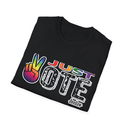 Just Vote unisex fitting t-shirt