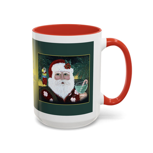 2010 TROPICAL SANTA (Ceramic Mug)