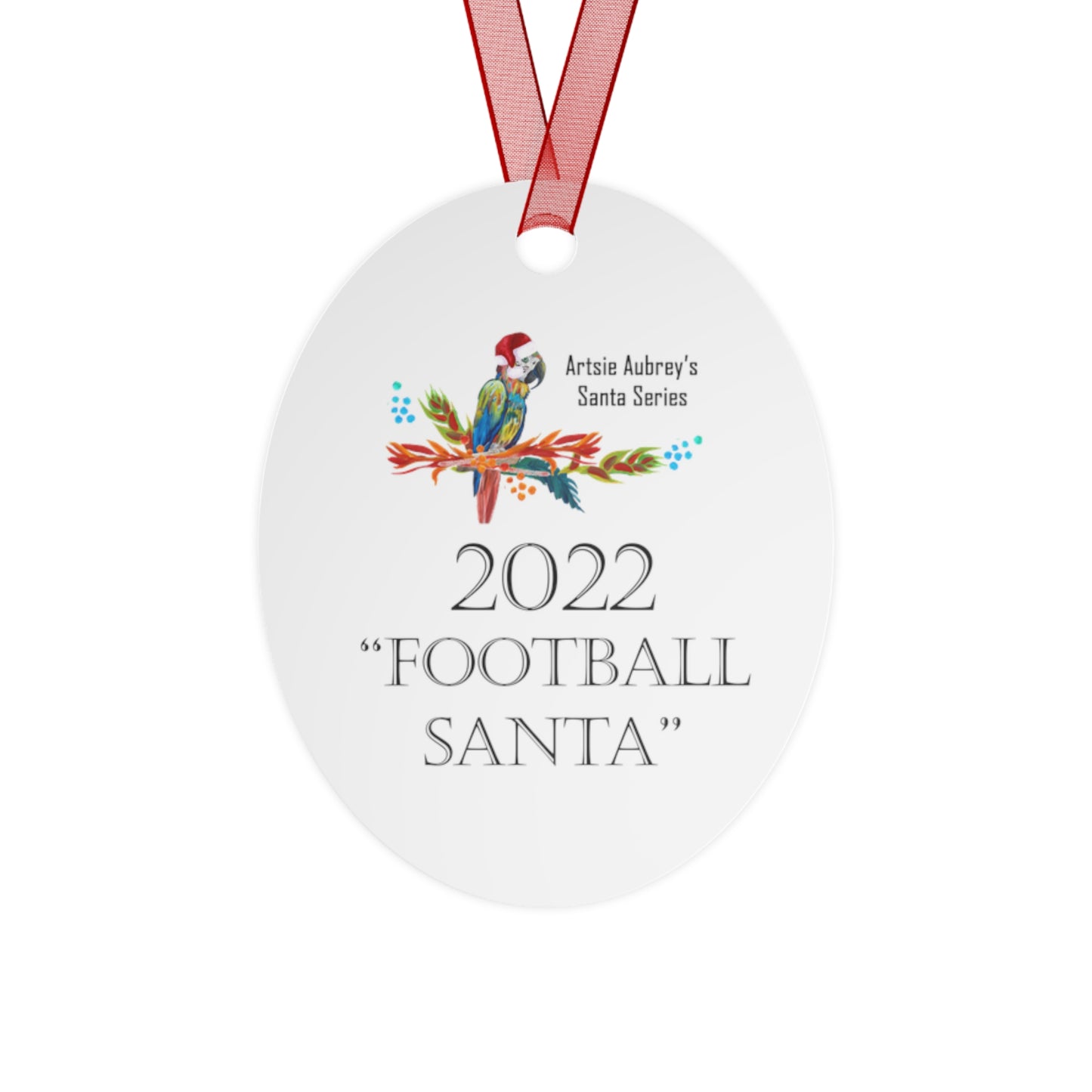 2022 FOOTBALL SANTA (Christmas Ornament)