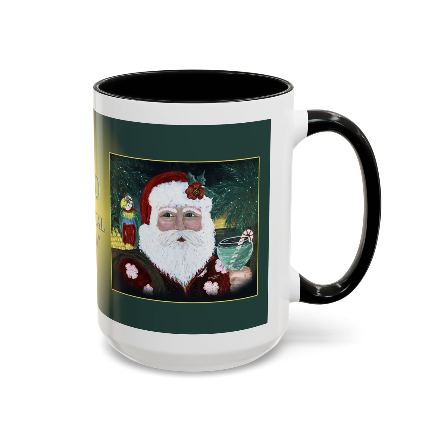 2010 TROPICAL SANTA (Ceramic Mug)
