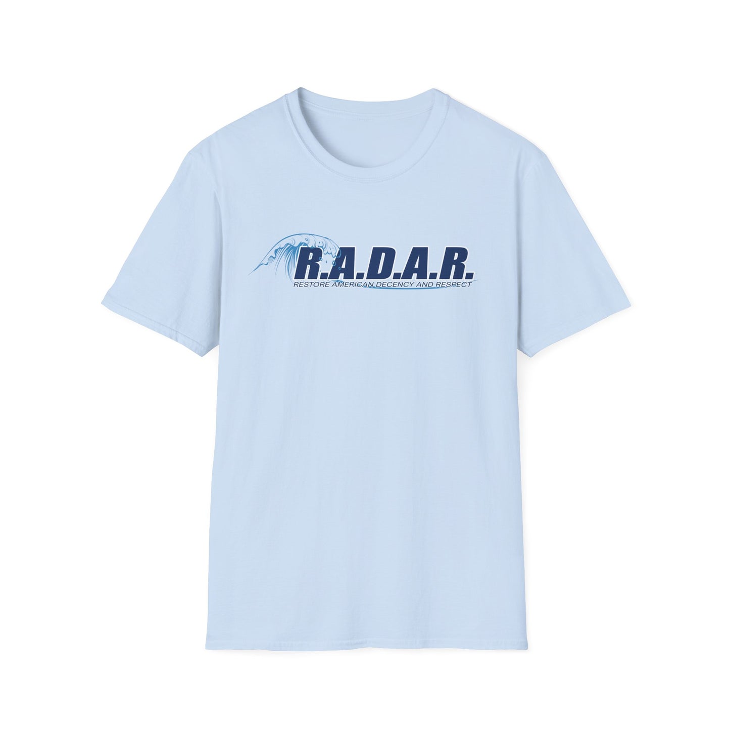 R.A.D.A.R. T-Shirt — Restore American Decency and Respect Graphic Tee