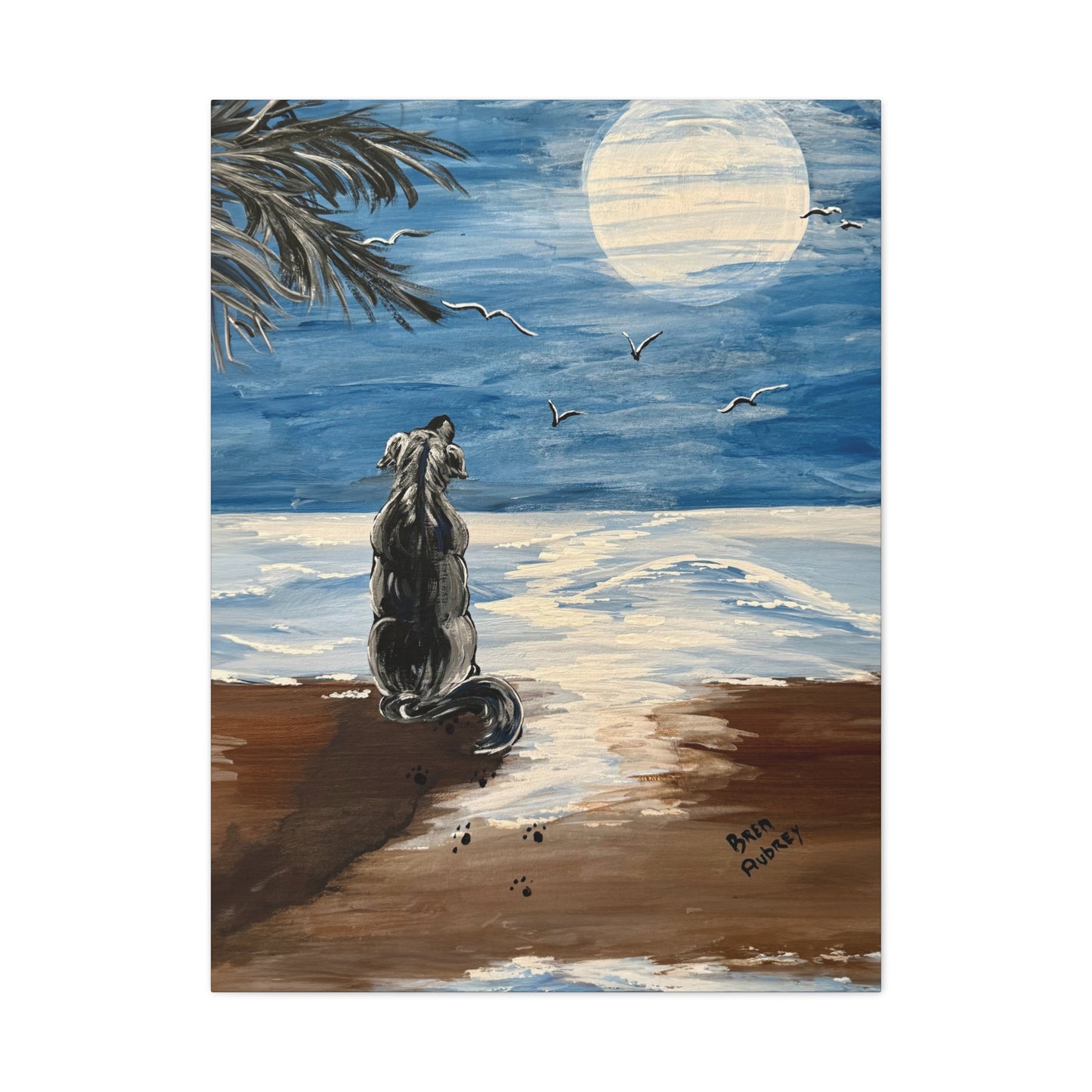 Dreamer Dog Classic Canvas