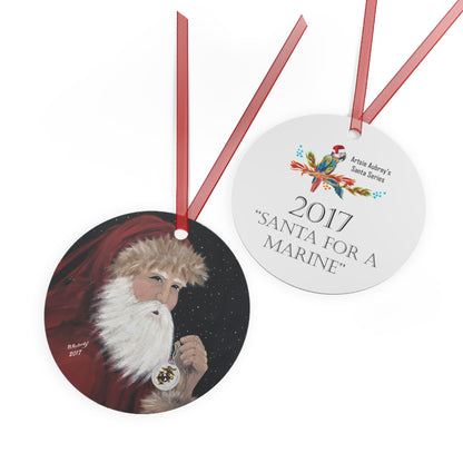 2017 SANTA FOR A MARINE (Christmas Ornament)