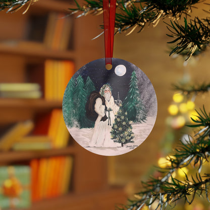 2019 MOONLIGHT SANTA (Christmas Ornament)