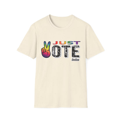 Just Vote unisex fitting t-shirt