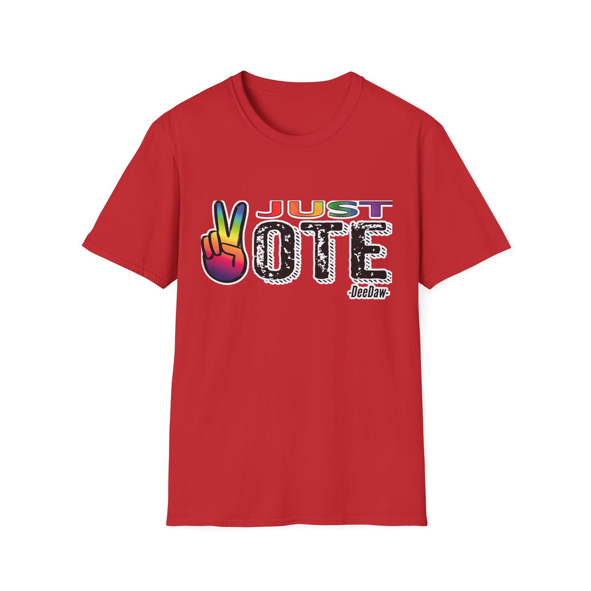 Just Vote unisex fitting t-shirt