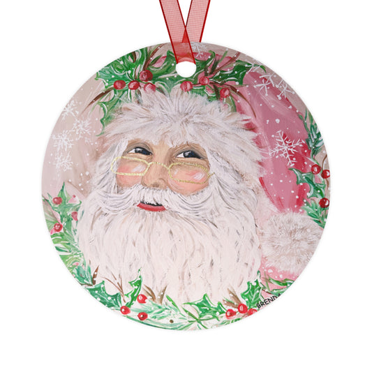 2024 PINK SANTA (Christmas Ornament)