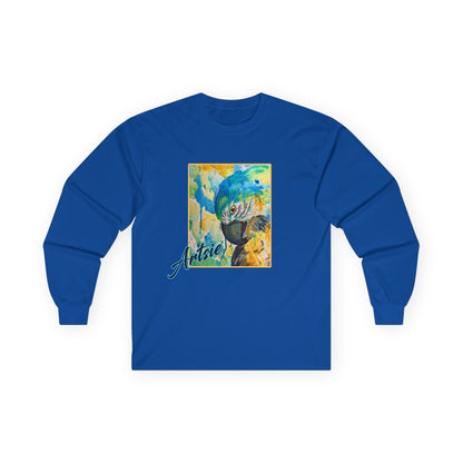 Splash of Color Parrot Unisex Long Sleeve Tee