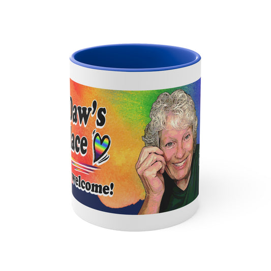 DeeDaw's Place - All are welcome 11 oz. Mug