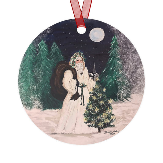 2019 MOONLIGHT SANTA (Christmas Ornament)