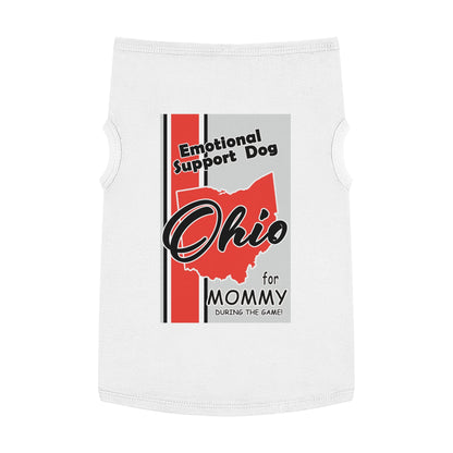 Ohio Emotional Support Dog for Mommy  Pet Tank Top