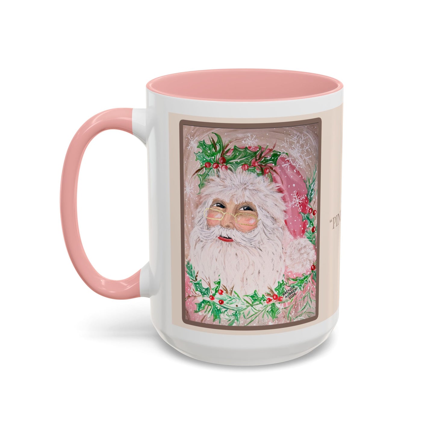 2024 PINK SANTA (15 oz. Ceramic Mug)