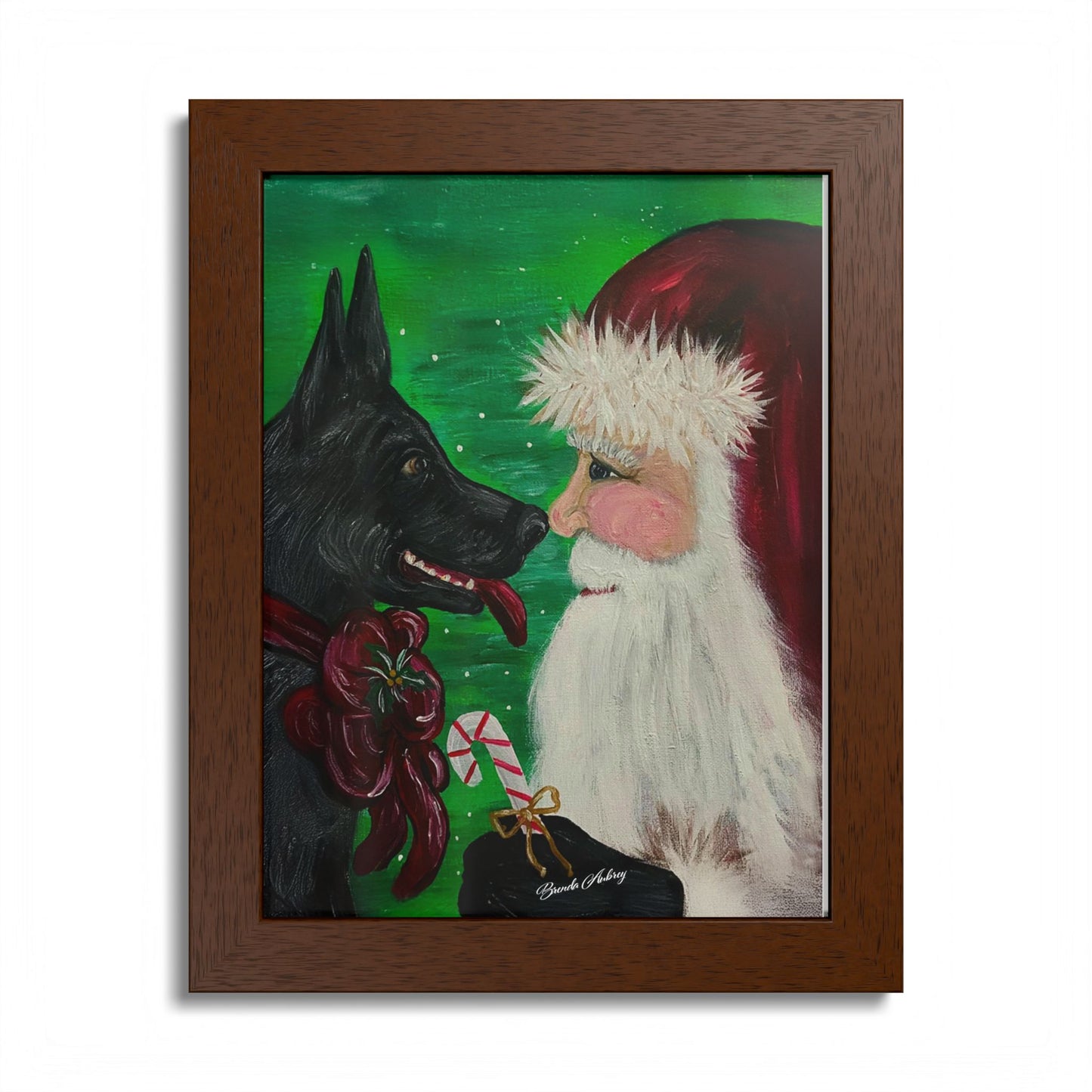 2017 SANTA WITH HIS BEST FRIEND