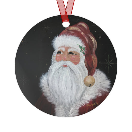 2016 JINGLE BELL SANTA (Christmas Ornament)