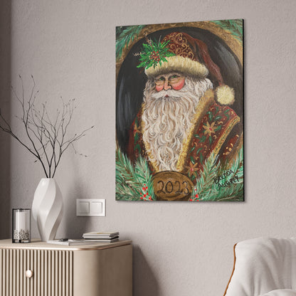 2023 Santa Claus Canvas Art