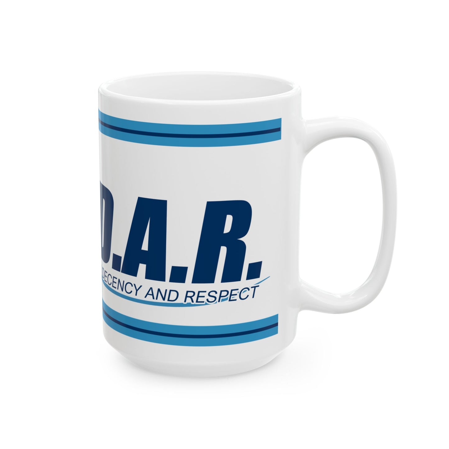 Mug — R.A.D.A.R. Restore American Decency Movement Ceramic Coffee Mug (11oz/15oz)