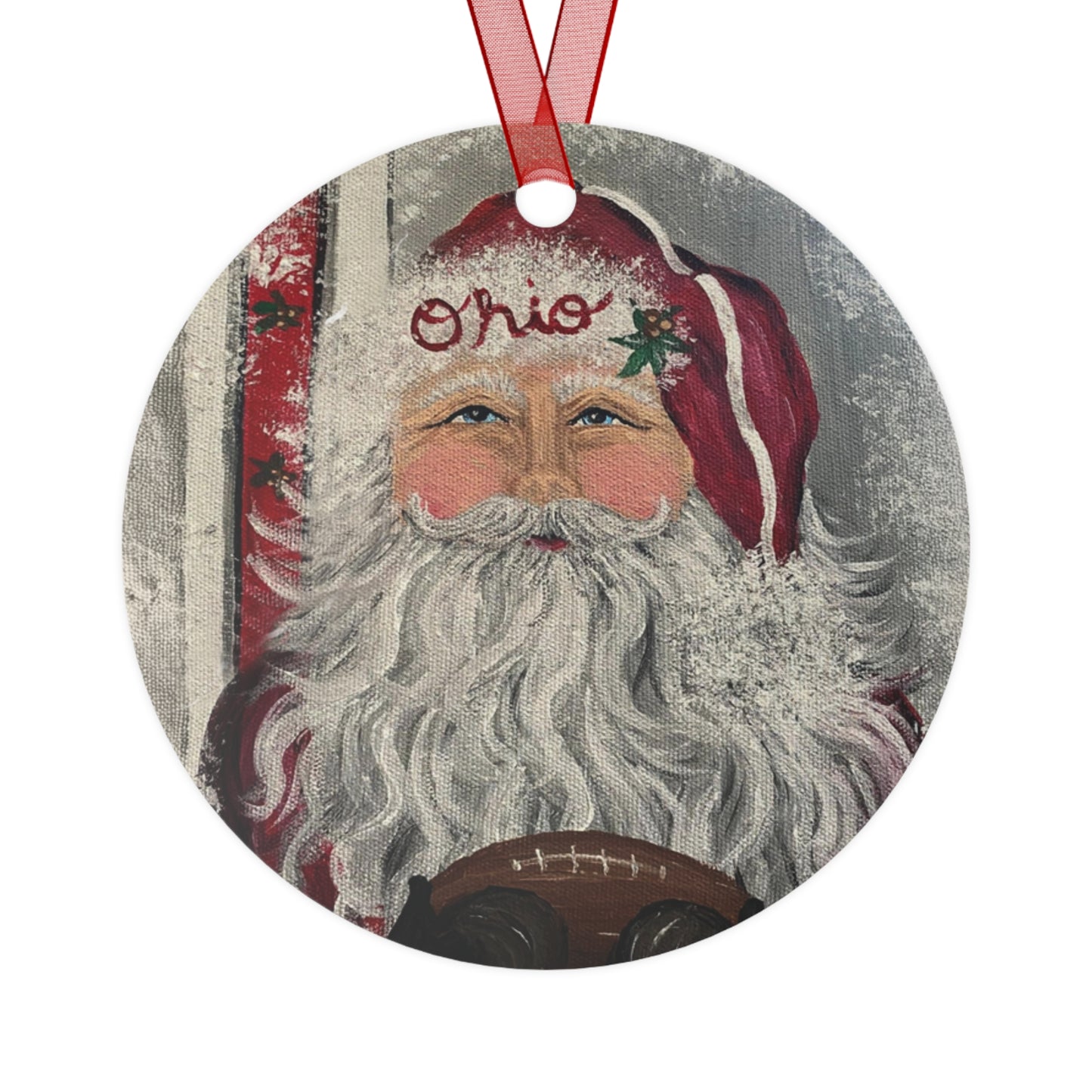 2022 FOOTBALL SANTA (Christmas Ornament)