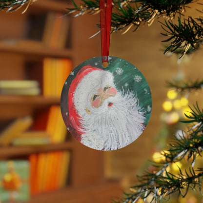 2021 SNOWFLAKE SANTA (Christmas Ornament)