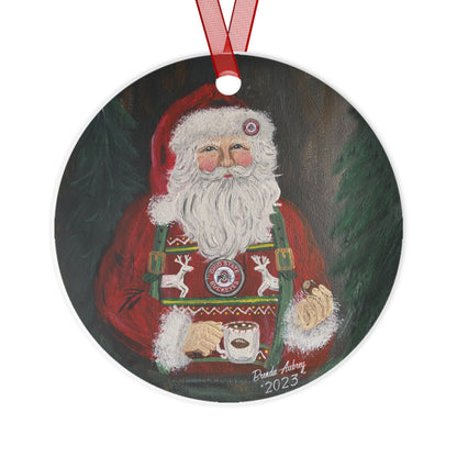 2023 BUCKEYES & SUSPENDERS SANTA (Christmas Ornament)
